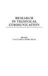Laura Gurak, Gurak Laura J., Mary Lay, Lay Mary M. - Research in Technical Communication