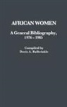 Davis Bullwinkle, Bullwinkle Davis A. - African Women