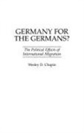 Wesley D. Chapin, Chapin Wesley D. - Germany for the Germans?