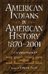 Evans Sterling, Sterling Evans - American Indians in American History, 1870-2001