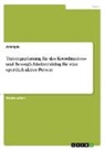 Anonymous - Trainingsplanung für das Koordinations- und Beweglichkeitstraining für eine sportlich aktive Person