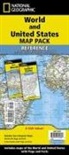 National Geographic Maps, National Geographic Maps - Reference - World and United States (Folded with Flags and Facts) [Map Pack Bundle]
