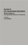 Jerold Zwirn, Jerrold Zwirn - Access to U.S. Government Information