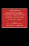 Einbinder Susan D., McCroskey Jacquelyn, Susan D. Einbinder, Jacquelyn McCroskey - Universities and Communities