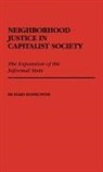 Richard Hofrichter - Neighborhood Justice in Capitalist Society