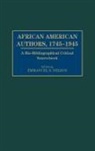 Emmanuel Nelson, Emmanuel S. Nelson - African American Authors, 1745-1945