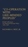 Richard a. Jr. Best, Best Richard A. - Co-operation with Like-Minded Peoples