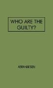 David Abrahamsen,  Abrahamsen David,  Unknown - Who Are The Guilty? - A Study of Education and Crime
