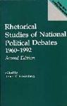 Robert V. Friedenberg - Rhetorical Studies of National Political Debates