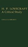 Donald R. Burleson, Burleson Donald R. - H. P. Lovecraft