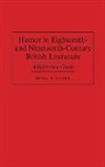 Don Lee Fred Nilsen, Unknown - Humor in Eighteenth-and Nineteenth-Century British Literature