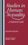 Suzanne G. Frayser, Frayser Suzanne G., Thomas J. Whitby - Studies in Human Sexuality
