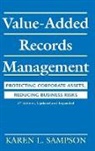 Karen L. Sampson, Sampson Karen L. - Value-Added Records Management