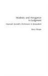 Barry Sharpe, Sharpe Barry - Modesty and Arrogance in Judgment