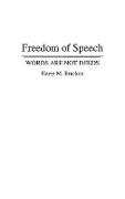 Harry Bracken,  Bracken Harry M. - Freedom of Speech - Words are not Deeds