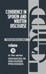 Tannen Deborah, Deborah Tannen - Coherence in Spoken and Written Discourse