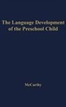 Dorothea Agnes McCarthy, Unknown - The Language Development of the Preschool Child