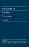 Janes D Raths, Janes D. Raths, UNKNOWN, Lilian G. Katz, Lilian G Katz - Advances in Teacher Education, Volume 1