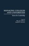 Hoffman Allan M., Summers Randal W., Allan M. Hoffman, Randal W. Summers - Managing Colleges and Universities