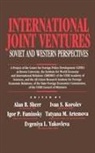 Artemova Tatyana M., Igor Faminsky, Ivan Korolev, Korolev Ivan, Alan B. Sherr, Sherr Alan B.... - International Joint Ventures