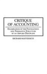Richard Mattessich, Mattessich Richard - Critique of Accounting