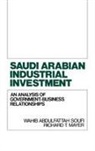 Richard T. Mayer, Mayer Richard, Wahib A Soufi, Wahib A. Soufi - Saudi Arabian Industrial Investment