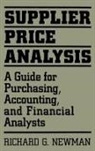 Richard Newman, Richard G. Newman - Supplier Price Analysis