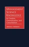 Arnold Reisman, Reisman Arnold - Management Science Knowledge