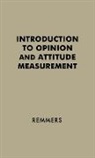 Hermann Henry Remmers, Unknown - Introduction to Opinion and Attitude Measurement