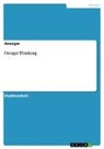 Anonymous - Design Thinking