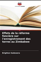 Brighton Sadowera - Effets de la réforme foncière sur l'enregistrement des terres au Zimbabwe