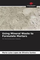 Maria Luiza Lopes de Oliveira Santos - Using Mineral Waste to Formulate Mortars