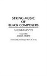Aaron Horne, Horne Aaron - String Music of Black Composers