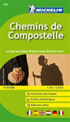 A PIEDS, Michelin - CHEMINS DE COMPOSTELLE LE PUY EN VELAY