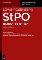 Markus Mavany - Löwe-Rosenberg. Die Strafprozeßordnung und das Gerichtsverfassungsgesetz - Band 7: §§ 151-157