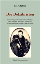 Leo N Tolstoi, Leo N. Tolstoi, Peter Bürger - Die Dekabristen