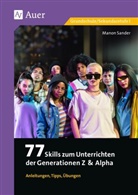 Manon Sander - 77 Skills zum Unterrichten der Gen Z & Alpha