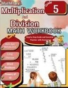 Mathflare Publishing - Multiplication and Division Math Workbook 5th Grade