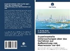 G Reddy Babu, G. Reddy Babu, Subhashish Dey - Experimentelle Untersuchungen über das Verfahren zur Aufbereitung von Meerwasser vor Ort