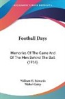 William H. Edwards - Football Days