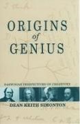 Dean Keith Simonton,  Simonton Dean Keith - Origins of Genius - Darwinian Perspectives on Creativity Print on Demand
