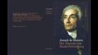 Joseph de Maistre, Jean-Jacques Langendorf, Caroline Sommerfeld, Peter Weiss - Die Abende von St. Petersburg