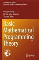Giorgio Giorgi, Bienvenido Jiménez, Vicente Novo - Basic Mathematical Programming Theory