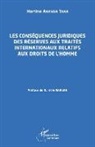 Martine Ahanda Tana - Les conséquences juridiques des réserves aux traités internationaux relatifs aux droits de l¿homme