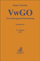 Christian Hug, Josef Ruthig u a, Wolf-Rüdiger Schenke - Verwaltungsgerichtsordnung
