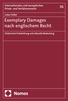 Lukas Fedler - Exemplary Damages nach englischem Recht