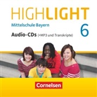 Sydney Thorne - Highlight - Mittelschule Bayern - 6. Jahrgangsstufe, 3 Audio-CDs (+MP3 und Transkripte) (Audio book)