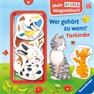 Sandra Grimm, Gabriele Dal Lago - Mein erstes Magnetbuch - Wer gehört zu wem? Tierkinder