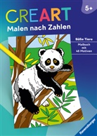 Simone Pahl, Maja Wagner - CreArt Malen nach Zahlen ab 5: Süße Tiere