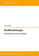 Hans Bergel - Randbemerkungen
